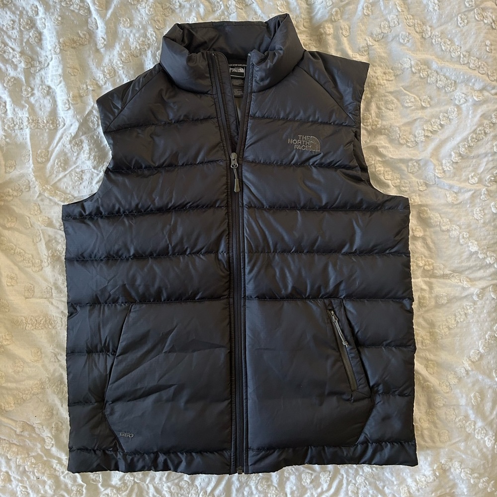 The North Face men’s goose down puffer vest